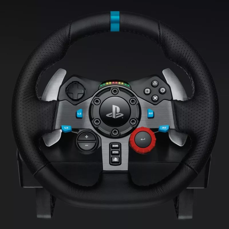 Logitech G G29 Vairas su pedalais PlayStation 3, PlayStation 4, USB 2.0, juodas