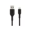 Pintas USB-A į Lightning laidas, 1 m, juodas