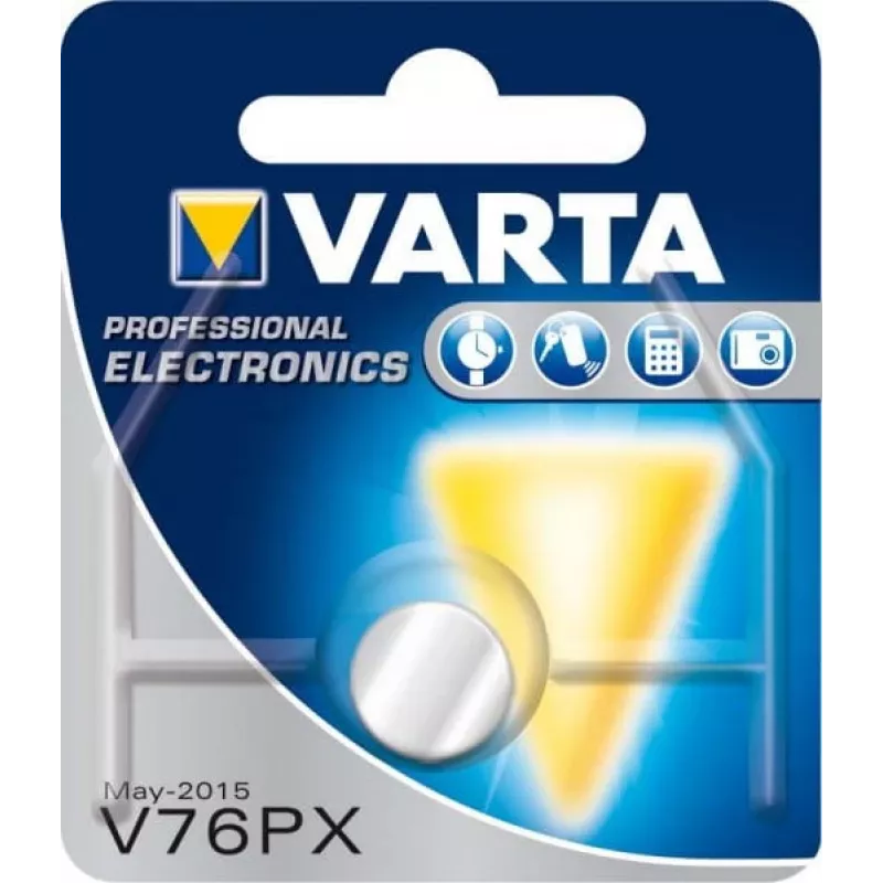 Baterija monetinė V76PX (SR44) 1,55 V Varta