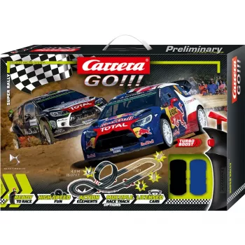 Lenktynių trasa Racetrack GO Super Rally 4,9 m