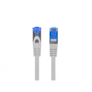 LANBERG tinklo kabelis RJ-45 – RJ-45 S/FTP PCF6A-10CC-0050-S, 0,5 m, CCA laidas, 500 MHz, LSZH, pilka