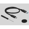 DeLOCK 42610 išorinis korpusas 2,5 colio SATA HDD/SSD
