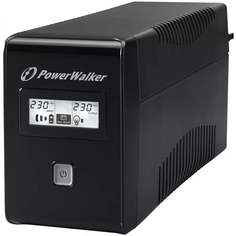 Power Walker VI 650 LCD 650VA nepertraukiamo maitinimo šaltinis (UPS) linijinis-interaktyvus