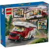 Konstruktorius LEGO City Nuotykių Kempingvagonas 60454, 385 dalių, aukštis 80 mm, nuo 6 metų