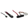 Inter-Tech - Vidinis SAS kabelis - SAS 6Gbit/s - Mini SAS (SFF-8087) prie vidinio maitinimo šaltinio, 4 kontaktų, vidinis SAS, 29 kontaktų (SFF-8482) - 50cm - Juoda, Raudona (88885001)