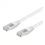 Wentronic Goobay CAT 5e Patch Laidas, SF/UTP, Baltas, 3 m - CCA Vario mišinys (93484)