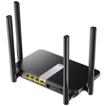 Cudy LT500 belaidis maršrutizatorius Fast Ethernet dviejų juostų (2,4 GHz / 5 GHz) 4G juodas