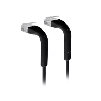 Ubiquiti U-Cable-Patch 2m RJ45 Juoda, UniFi Patch Laidas, Cat6