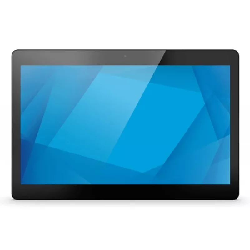 Elo I-Series 5.0, 39,6 cm (15,6 inch), projekcinė talpinė, 10 lietimų, Full HD, USB, USB-C, BT, Ethernet, WLAN, QCS6490, Android, GMS, juodas liečiamasis kompiuteris