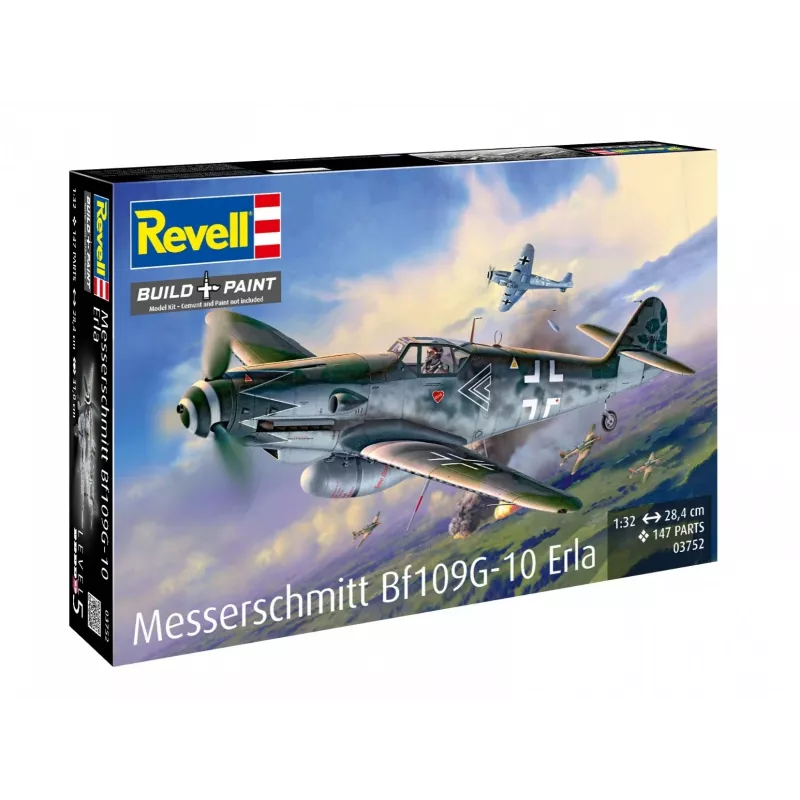 Plastikinis modelis REVELL Messerschmitt Bf109G-10 Erla 1:32