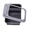 Kačių tualetas DIAMENTIQ Bonita pilkas plastikinis 571×392×209 mm, 1 kg