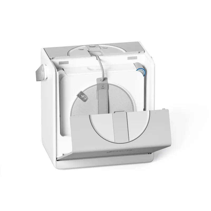 Langų valymo robotas Ecovacs Winbot W2S Omni baltai pilkas WG893-12 WG89312 (WG893-12)
