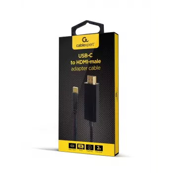 Vaizdo kabelio adapteris Gembird A-CM-HDMIM-01