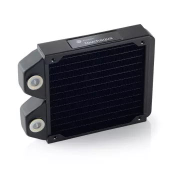 Radiatorius 120mm BitsPower Tarasque BPTA-NLSS120-F2PB – plonas vieno ventiliatoriaus radiatorius