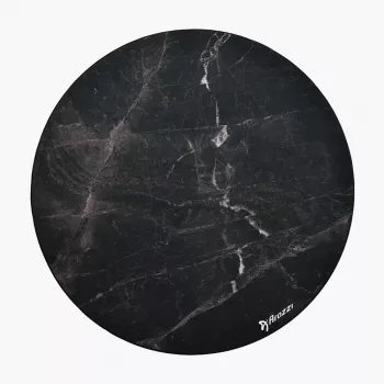Arozzi Zona Round Floor Pad Black Marble – apvalus apsauginis kilimėlis kietoms grindims ir žemam kilimui