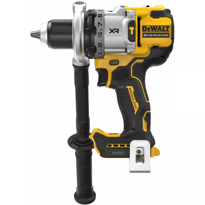 DeWalt DCD1007NT-XJ 18 V XR akumuliatorinis smūginis gręžtuvas-suktuvas, bešepetėlis variklis, 2250 aps./min., greitveržis griebtuvas 13 mm, 169 Nm, 1,85 kg, be akumuliatoriaus