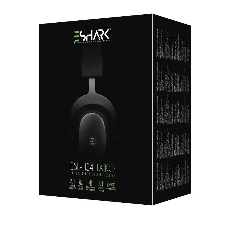 White Shark Premium Line ESL-HS4 TAIKO žaidimų ausinės