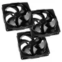 NOISEBLOCKER NB-eLoop B12-PS Black Edition 120mm PWM 3 vnt. rinkinys