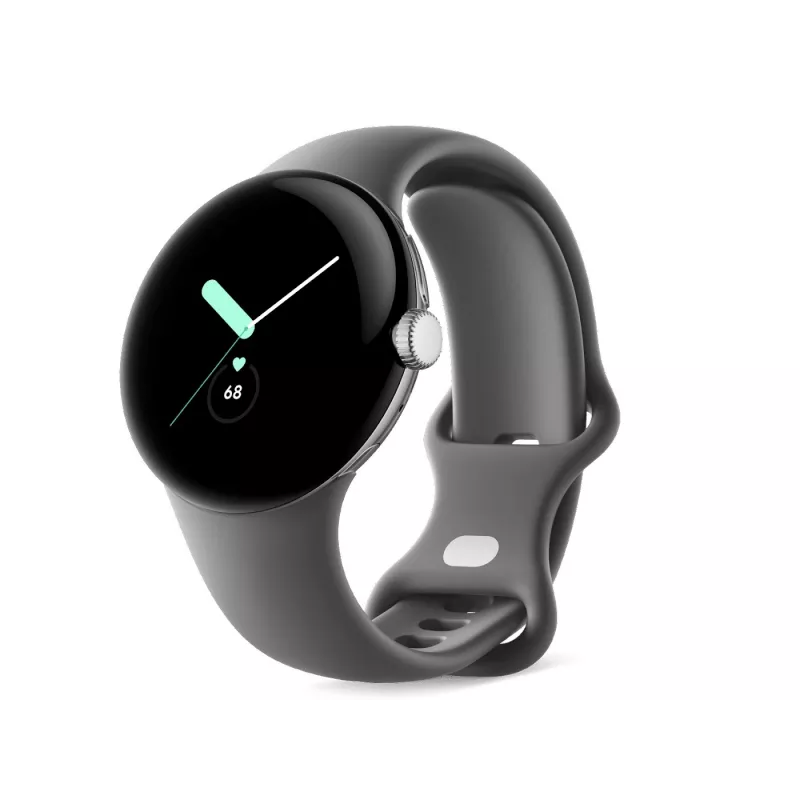 Google Pixel Watch – Polished Silver – išmanusis laikrodis su dirželiu