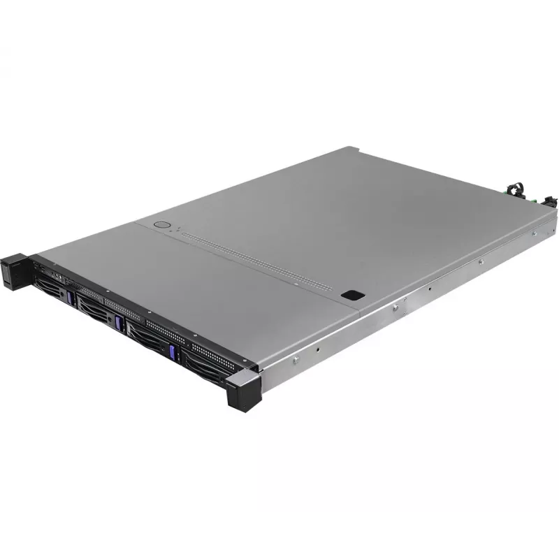 ASRock 1U4L-GENOA/2T serverinis barebone AMD SoC LGA 6096 stelažinis (1U) pilkas