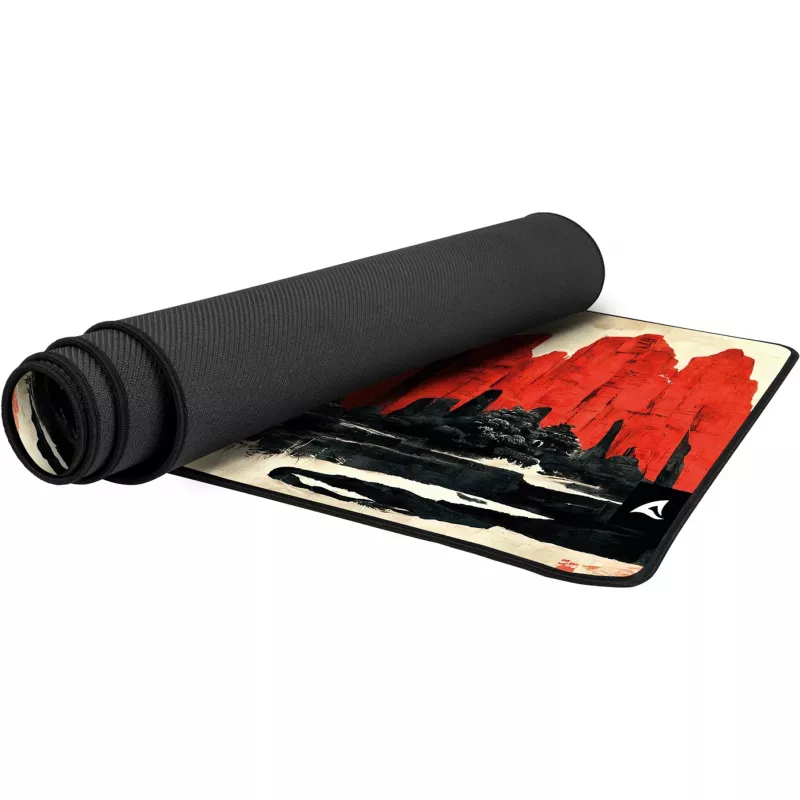 Pelėdės kilimėlis Sharkoon SKILLER SGP30 D3, XXL, tekstilinis, 900×400 mm, įvairiaspalvis