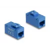 Delock 90642 Keystone modulis RJ45 lizdas – RJ45 lizdas, Cat.6A UTP, mėlynas