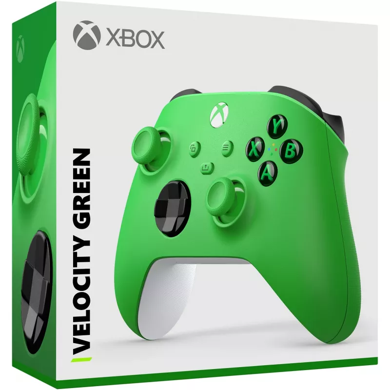 Belaidis valdiklis Microsoft QAU-00091 Green, Xbox ir PC