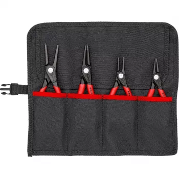 Knipex 00 19 57 replės segtukams – 4 dalių rinkinys poliesterio rulone