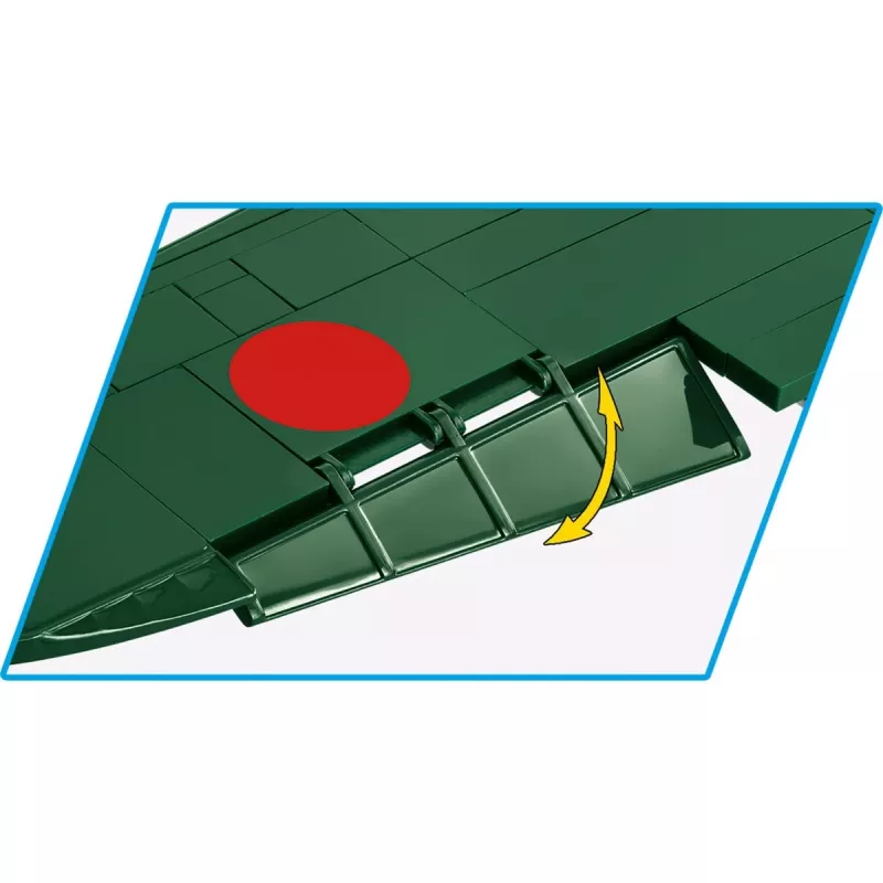 Kawasaki Ki-61-I Hien 'Tony' – 1:32 modelis iš COBI kaladėlių