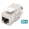 Digitus modulinis pataisų skydas 24 prievadai DN-91410-24 RJ-45 Cat6a Pilka