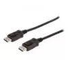 Jungiamasis kabelis DisplayPort su užraktu 1080p 60Hz FHD tipas DP / DP M / M juodas 3m