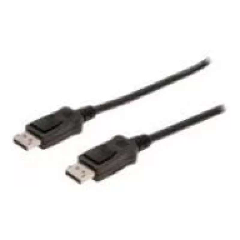 Jungiamasis kabelis DisplayPort su užraktu 1080p 60Hz FHD tipas DP / DP M / M juodas 3m