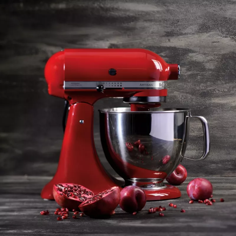 KitchenAid Artisan 5ksm125 stovimas maišytuvas 300 W Raudonas