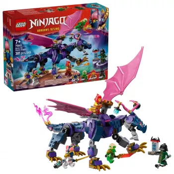LEGO konstruktorius NINJAGO 71842 Rontu – Drakonų valdovas, 381 detalė, 4 minifigūrėlės, modelio aukštis 130 mm