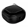 Tech-Protect Rough Carbon apsauginis dėklas Samsung Galaxy Buds 2 Pro/2/Live/Pro įkrovimo dėklui, juodas