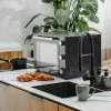 Elektrinė orkaitė Adler AD 6028 – 60 L, 2000 W, laisvai pastatoma, su rotiseriu, juoda