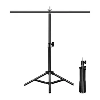 Puluz PU3054B foninis stovas, reguliuojamas aukštis 67 cm, fotostudijai