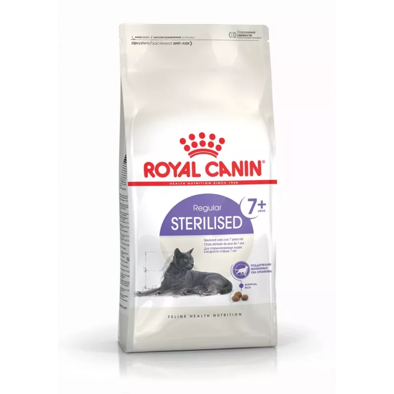 ROYAL CANIN Sterilised 7+ – sausas ėdalas katėms – 10 kg
