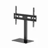 Grindinis TV stovas GEMBIRD TVS-D75S-01 37–75 coliams, plieninis, reguliuojamas aukštis ir pasvirimas, VESA 75x75–600x400, 40 kg