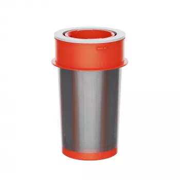 Filtras nešiojamam dulkių siurbliui Xiaomi E401HW-LX — 55,3×99,3 mm, oranžinis/baltas, 2 vnt. pakuotė