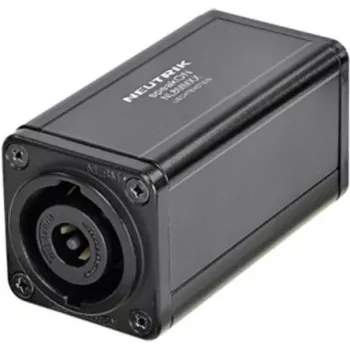 NEUTRIK NL8MMXX - speakON praėjimo adapteris 8 kontaktų kabelio prailginimui - juodas (NL8MMXX)