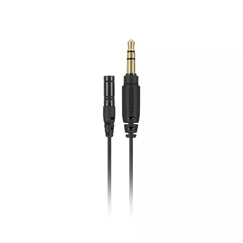 RØDE LAVALIER GO lapeleinis mikrofonas (juodas, baltas) – profesionalus segamasis mikrofonas