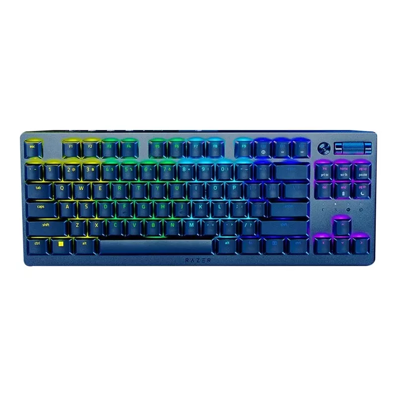 Razer DeathStalker V2 Pro Tenkeyless klaviatūra, žaidimų, USB, Bluetooth, QWERTY, juoda