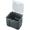 Laikymo dėžė Bosch SystemBox stačiakampė polipropileninė 105×117×84 mm Juoda/Pilka
