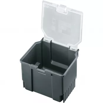 Laikymo dėžė Bosch SystemBox stačiakampė polipropileninė 105×117×84 mm Juoda/Pilka