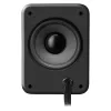 Defender V12 65212 2.1 garsiakalbių komplektas kompiuteriui, 11 W, 5 W žemųjų dažnių garsiakalbis, maitinimas per USB, LED apšvietimas, juodas, 115 x 130 x 223 mm
