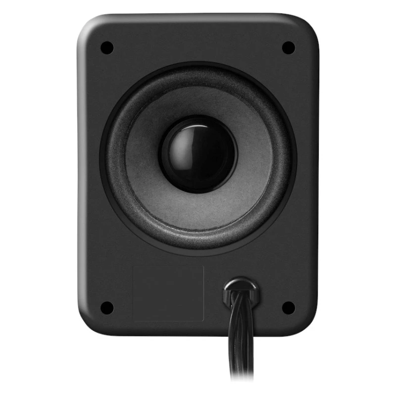 Defender V12 65212 2.1 garsiakalbių komplektas kompiuteriui, 11 W, 5 W žemųjų dažnių garsiakalbis, maitinimas per USB, LED apšvietimas, juodas, 115 x 130 x 223 mm