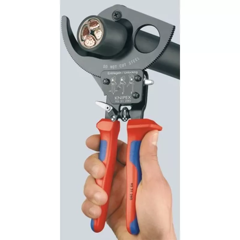Šoniniai pjovimo replės Knipex 95 31 280