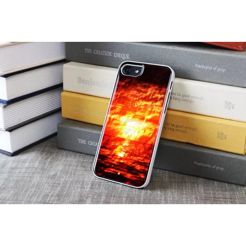 Apsauginis dėklas iKins Apple iPhone 8 / 7 — Sunset Black