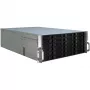 Serverinis korpusas Inter-Tech 4U-4424 Rack juodas, sidabrinis
